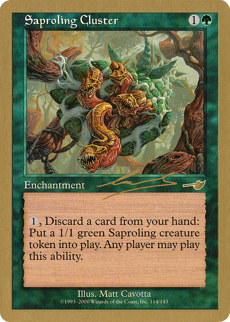 Saproling Cluster (WC00-NL114) - World Championship Decks 2000 - Premium MTG Single from Wizards of the Coast - Just $0.08! Shop now at Game Crave Tournament Store