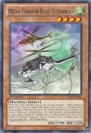 Mecha Phantom Beast Tetherwolf (LTGY-EN022) - Lord of the Tachyon Galaxy 1st Edition - Premium Yugioh Single from Konami - Just $0.25! Shop now at Game Crave Tournament Store
