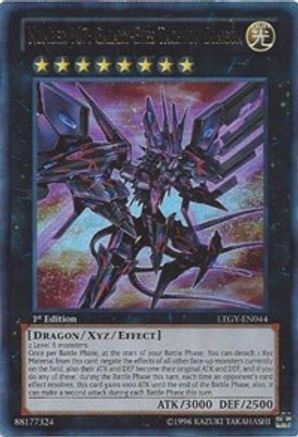 Number 107: Galaxy-Eyes Tachyon Dragon (LTGY-EN044) - Lord of the Tachyon Galaxy 1st Edition - Premium Yugioh Single from Konami - Just $5.30! Shop now at Game Crave Tournament Store