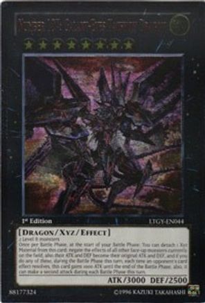 Number 107: Galaxy-Eyes Tachyon Dragon (UTR) (LTGY-EN044) - Lord of the Tachyon Galaxy 1st Edition - Premium Yugioh Single from Konami - Just $35.54! Shop now at Game Crave Tournament Store