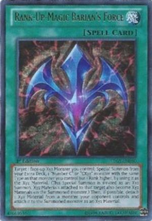 Rank-Up-Magic Barian's Force (UTR) (LTGY-EN060) - Lord of the Tachyon Galaxy 1st Edition - Premium Yugioh Single from Konami - Just $1.28! Shop now at Game Crave Tournament Store