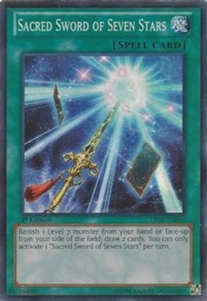 Sacred Sword of Seven Stars (LTGY-EN066) - Lord of the Tachyon Galaxy 1st Edition - Premium Yugioh Single from Konami - Just $3.71! Shop now at Game Crave Tournament Store