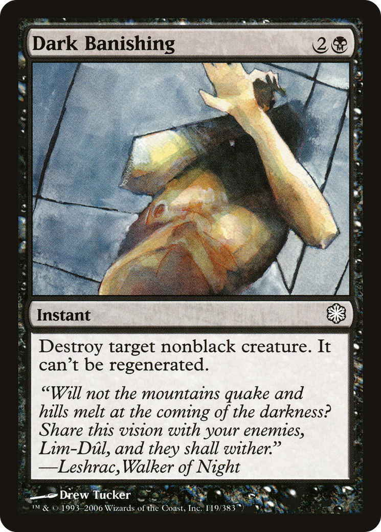 Dark Banishing (CST-119) - Coldsnap Theme Decks - Premium MTG Single from Wizards of the Coast - Just $0.25! Shop now at Game Crave Tournament Store