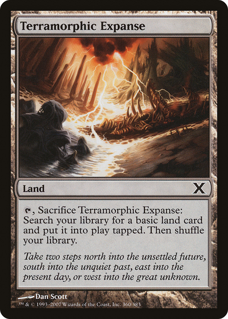 Terramorphic Expanse (10E-360) - Tenth Edition - Premium MTG Single from Wizards of the Coast - Just $0.08! Shop now at Game Crave Tournament Store