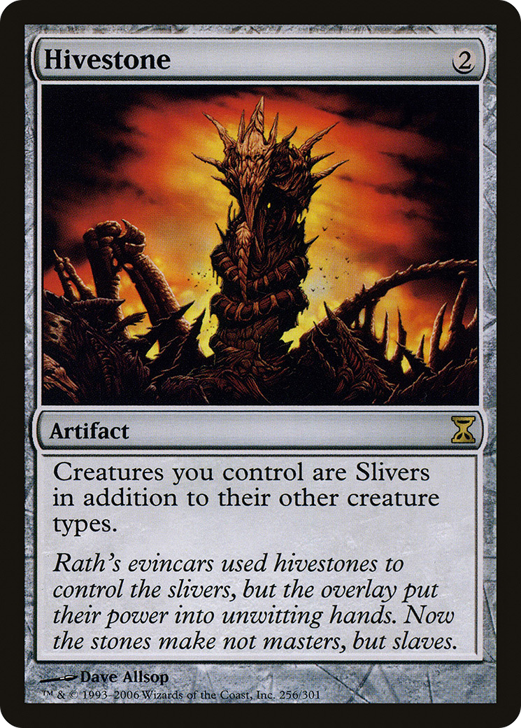 Hivestone (TSP-256) - Time Spiral - Premium MTG Single from Wizards of the Coast - Just $0.10! Shop now at Game Crave Tournament Store