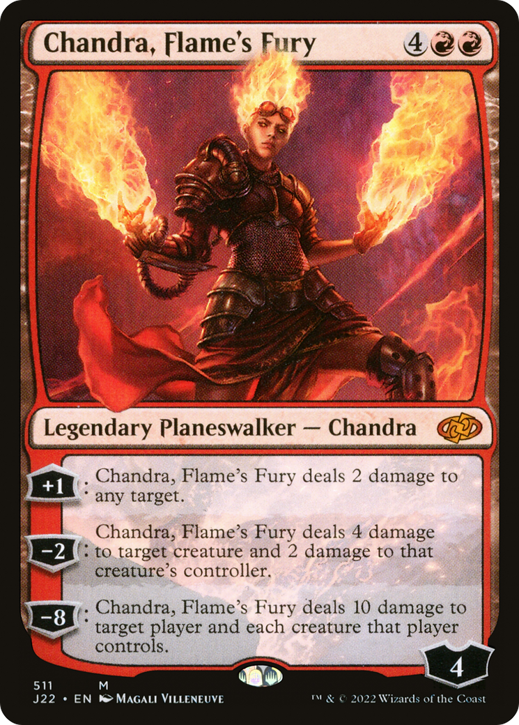 Chandra, Flame's Fury (J22-511) - Jumpstart 2022 - Premium MTG Single from Wizards of the Coast - Just $0.12! Shop now at Game Crave Tournament Store