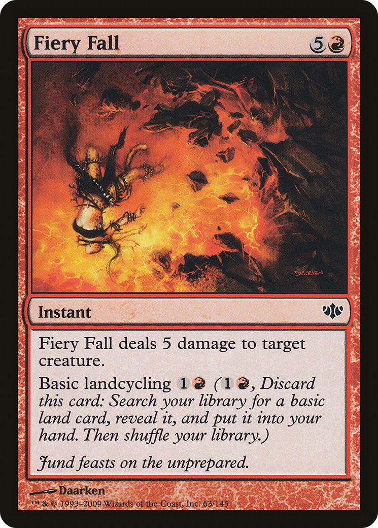 Fiery Fall (CON-063) - Conflux Foil - Premium MTG Single from Wizards of the Coast - Just $0.22! Shop now at Game Crave Tournament Store