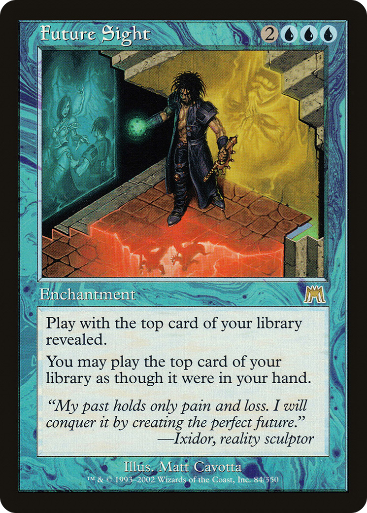 Future Sight (ONS-084) - Onslaught Foil - Premium MTG Single from Wizards of the Coast - Just $17.15! Shop now at Game Crave Tournament Store