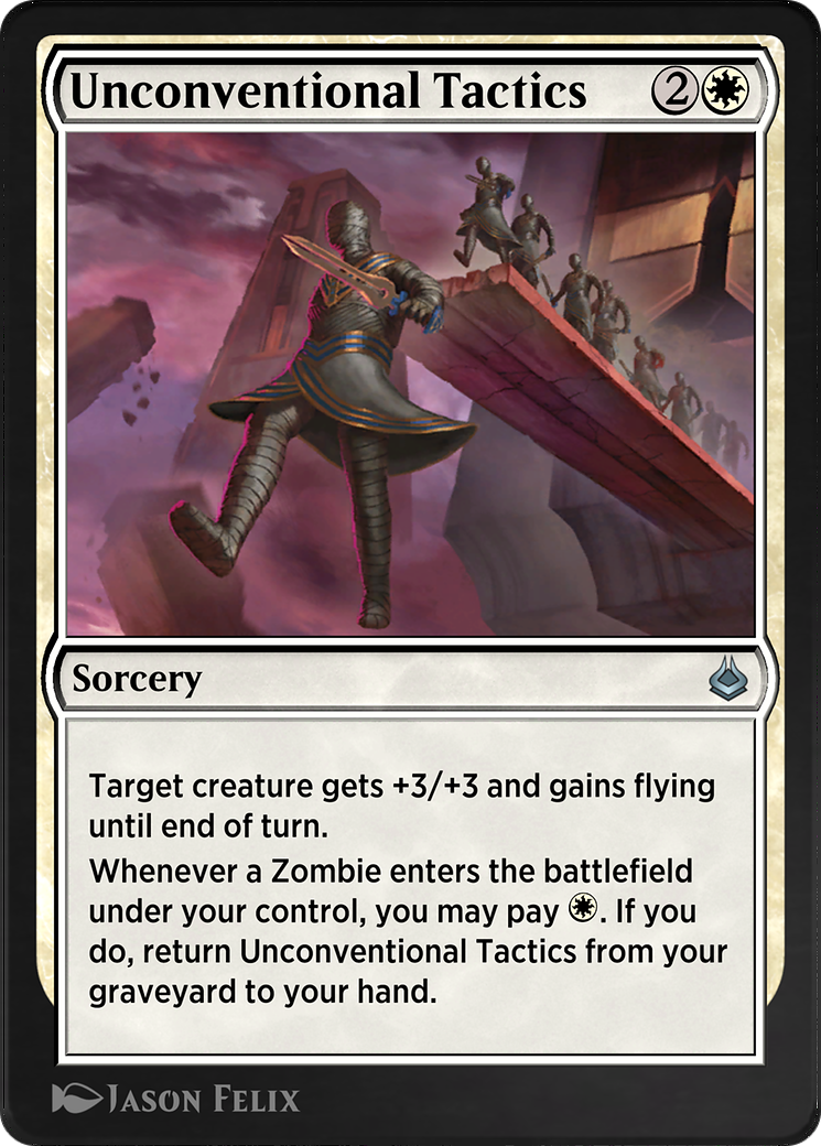 Unconventional Tactics (AKR-043) - Amonkhet Remastered - Premium MTG Single from Wizards of the Coast - Just $0! Shop now at Game Crave Tournament Store