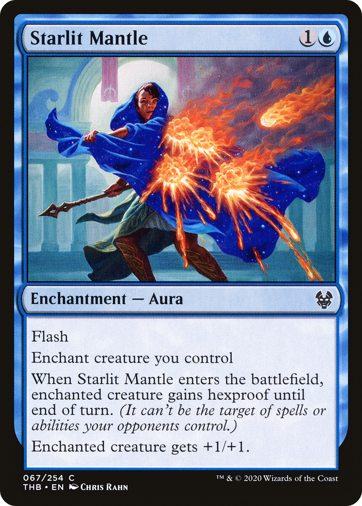 Starlit Mantle (THB-067) - Theros Beyond Death Foil - Premium MTG Single from Wizards of the Coast - Just $0.08! Shop now at Game Crave Tournament Store