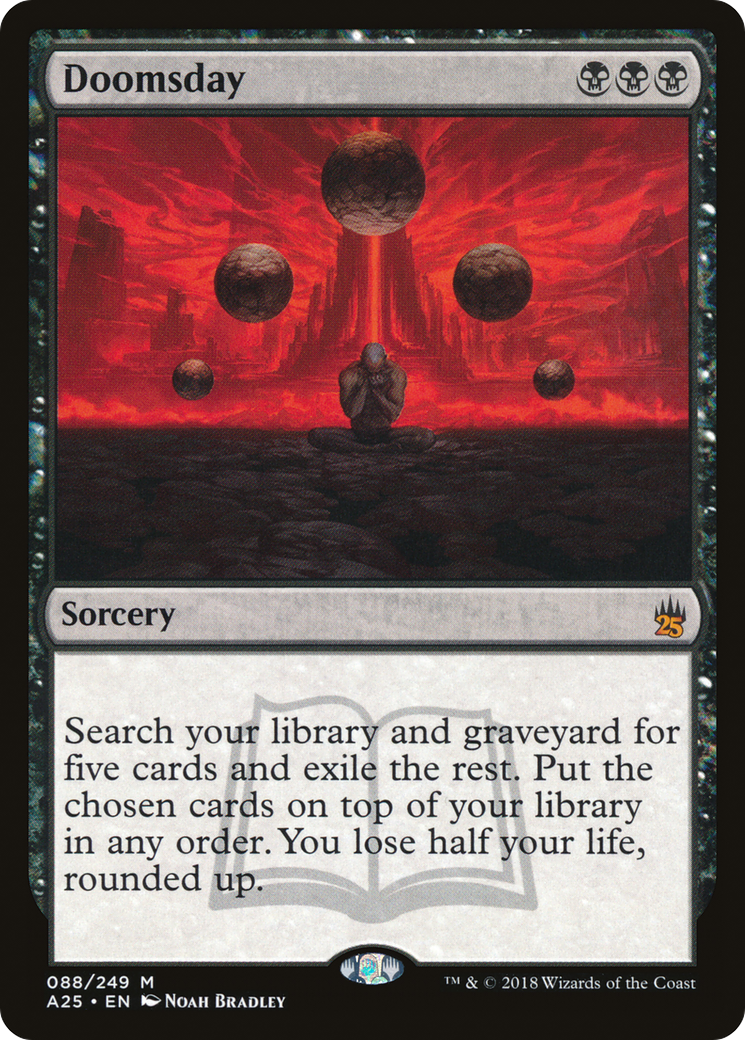 Doomsday (A25-088) - Masters 25 Foil - Premium MTG Single from Wizards of the Coast - Just $30.90! Shop now at Game Crave Tournament Store