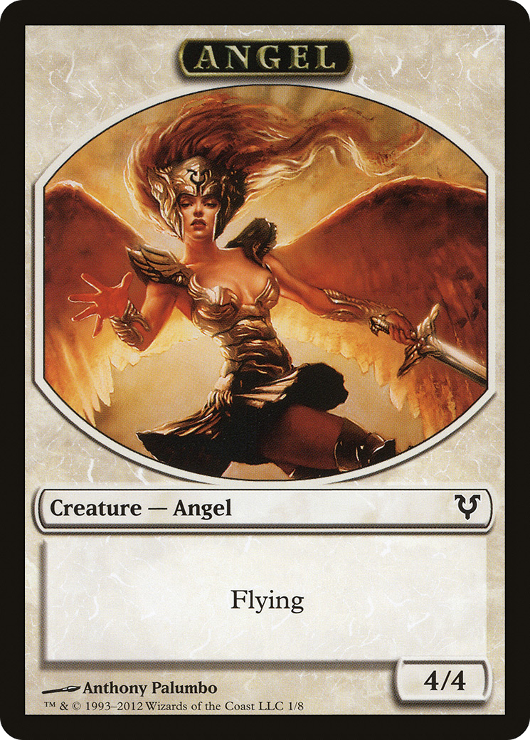 Angel (TAVR-001) - Avacyn Restored Tokens - Premium MTG Single from Wizards of the Coast - Just $0.08! Shop now at Game Crave Tournament Store