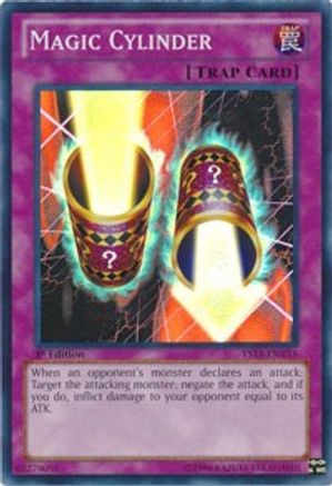 Magic Cylinder (YS13-ENV15) - Super Starter: V for Victory Power-Up Pack Unlimited - Premium Yugioh Single from Konami - Just $0.68! Shop now at Game Crave Tournament Store