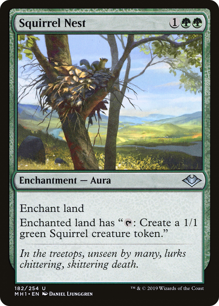 Squirrel Nest (MH1-182) - Modern Horizons - Premium MTG Single from Wizards of the Coast - Just $0.25! Shop now at Game Crave Tournament Store