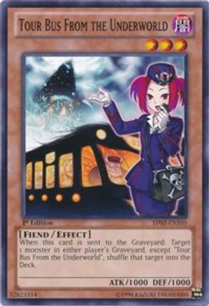 Tour Bus From the Underworld (BP02-EN105) - Battle Pack 2: War of the Giants 1st Edition - Premium Yugioh Single from Konami - Just $0.33! Shop now at Game Crave Tournament Store