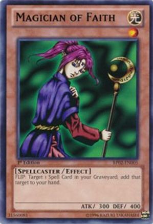Magician of Faith (BP02-EN005) - Battle Pack 2: War of the Giants 1st Edition - Premium Yugioh Single from Konami - Just $0.16! Shop now at Game Crave Tournament Store