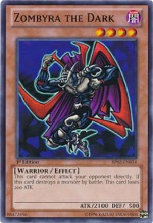 Zombyra the Dark (BP02-EN014) - Battle Pack 2: War of the Giants 1st Edition - Premium Yugioh Single from Konami - Just $0.15! Shop now at Game Crave Tournament Store