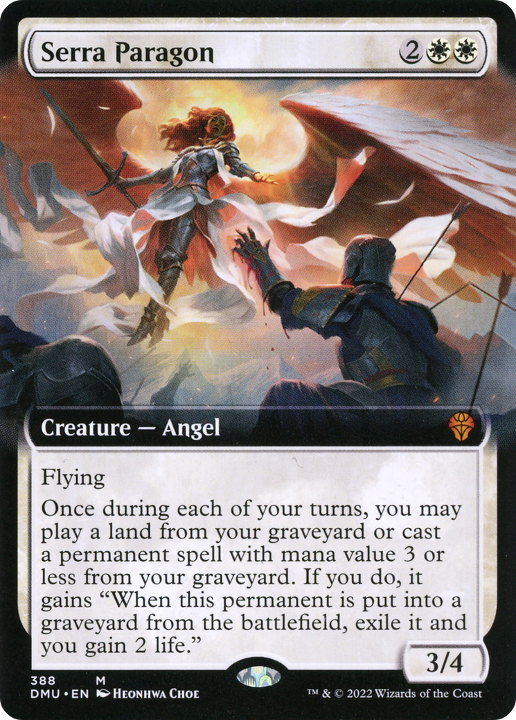 Serra Paragon (DMU-388) - Dominaria United: (Extended Art) Foil - Premium MTG Single from Wizards of the Coast - Just $7.01! Shop now at Game Crave Tournament Store