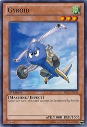 Gyroid (BP02-EN036) - Battle Pack 2: War of the Giants 1st Edition - Premium Yugioh Single from Konami - Just $0.25! Shop now at Game Crave Tournament Store
