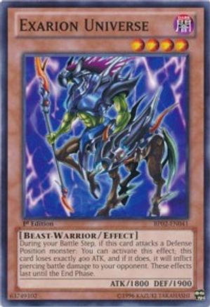 Exarion Universe (BP02-EN041) - Battle Pack 2: War of the Giants Unlimited - Premium Yugioh Single from Konami - Just $0.23! Shop now at Game Crave Tournament Store