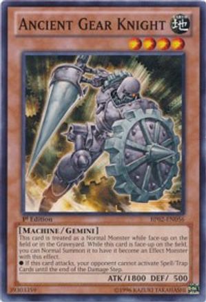 Ancient Gear Knight (BP02-EN056) - Battle Pack 2: War of the Giants Unlimited - Premium Yugioh Single from Konami - Just $0.65! Shop now at Game Crave Tournament Store
