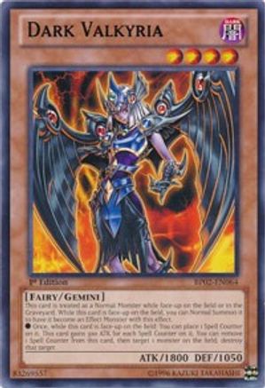 Dark Valkyria (BP02-EN064) - Battle Pack 2: War of the Giants Unlimited - Premium Yugioh Single from Konami - Just $0.25! Shop now at Game Crave Tournament Store