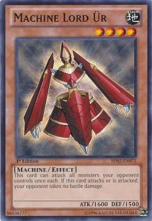 Machine Lord Ur (BP02-EN072) - Battle Pack 2: War of the Giants 1st Edition - Premium Yugioh Single from Konami - Just $0.25! Shop now at Game Crave Tournament Store