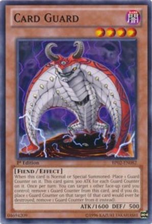 Card Guard (BP02-EN082) - Battle Pack 2: War of the Giants Unlimited - Premium Yugioh Single from Konami - Just $0.25! Shop now at Game Crave Tournament Store
