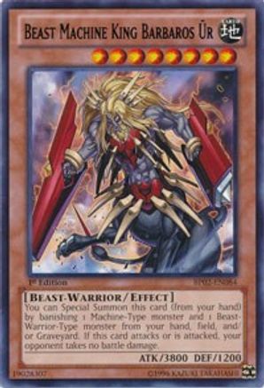 Beast Machine King Barbaros Ur (BP02-EN084) - Battle Pack 2: War of the Giants Unlimited - Premium Yugioh Single from Konami - Just $0.25! Shop now at Game Crave Tournament Store