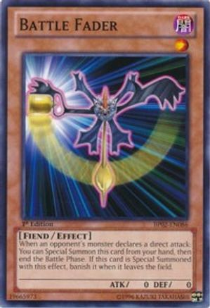 Battle Fader (BP02-EN086) - Battle Pack 2: War of the Giants Unlimited - Premium Yugioh Single from Konami - Just $0.18! Shop now at Game Crave Tournament Store