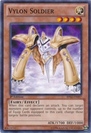 Vylon Soldier (BP02-EN097) - Battle Pack 2: War of the Giants 1st Edition - Premium Yugioh Single from Konami - Just $0.25! Shop now at Game Crave Tournament Store