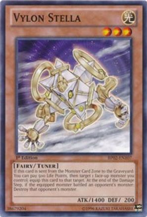 Vylon Stella (BP02-EN107) - Battle Pack 2: War of the Giants 1st Edition - Premium Yugioh Single from Konami - Just $0.25! Shop now at Game Crave Tournament Store