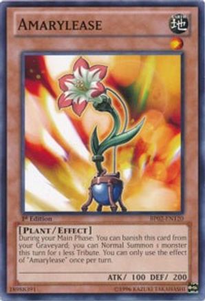Amarylease (BP02-EN120) - Battle Pack 2: War of the Giants 1st Edition - Premium Yugioh Single from Konami - Just $0.25! Shop now at Game Crave Tournament Store