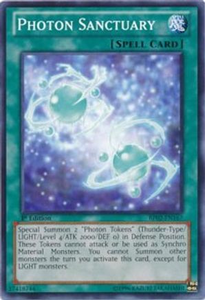Photon Sanctuary (BP02-EN167) - Battle Pack 2: War of the Giants 1st Edition - Premium Yugioh Single from Konami - Just $0.92! Shop now at Game Crave Tournament Store