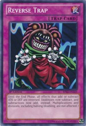 Reverse Trap (BP02-EN169) - Battle Pack 2: War of the Giants 1st Edition - Premium Yugioh Single from Konami - Just $0.25! Shop now at Game Crave Tournament Store