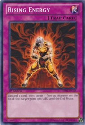 Rising Energy (BP02-EN185) - Battle Pack 2: War of the Giants 1st Edition - Premium Yugioh Single from Konami - Just $0.26! Shop now at Game Crave Tournament Store