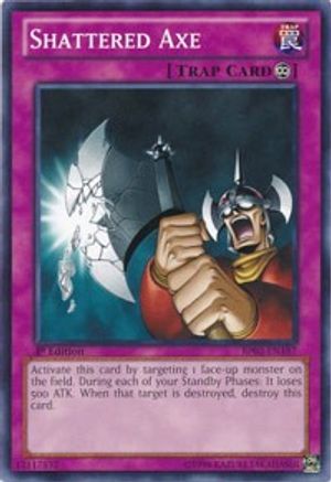 Shattered Axe (BP02-EN187) - Battle Pack 2: War of the Giants Unlimited - Premium Yugioh Single from Konami - Just $0.25! Shop now at Game Crave Tournament Store