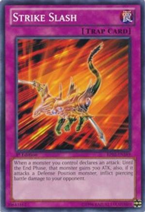 Strike Slash (BP02-EN189) - Battle Pack 2: War of the Giants 1st Edition - Premium Yugioh Single from Konami - Just $0.25! Shop now at Game Crave Tournament Store