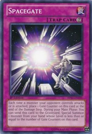 Spacegate (BP02-EN196) - Battle Pack 2: War of the Giants 1st Edition - Premium Yugioh Single from Konami - Just $0.25! Shop now at Game Crave Tournament Store