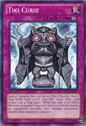 Tiki Curse (BP02-EN209) - Battle Pack 2: War of the Giants 1st Edition - Premium Yugioh Single from Konami - Just $0.26! Shop now at Game Crave Tournament Store