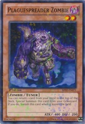 Plaguespreader Zombie (Mosaic Rare) (BP02-EN071) - Battle Pack 2: War of the Giants Unlimited - Premium Yugioh Single from Konami - Just $2.52! Shop now at Game Crave Tournament Store