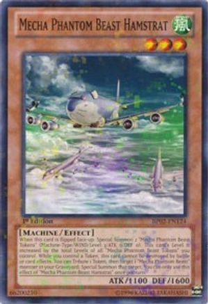 Mecha Phantom Beast Hamstrat (Mosaic Rare) (BP02-EN124) - Battle Pack 2: War of the Giants 1st Edition - Premium Yugioh Single from Konami - Just $0.25! Shop now at Game Crave Tournament Store