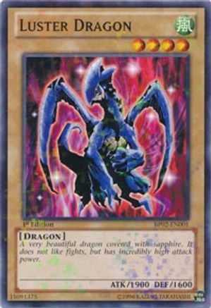 Luster Dragon (Mosaic Rare) (BP02-EN001) - Battle Pack 2: War of the Giants Unlimited - Premium Yugioh Single from Konami - Just $0.32! Shop now at Game Crave Tournament Store