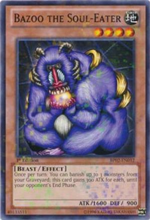 Bazoo the Soul-Eater (Mosaic Rare) (BP02-EN012) - Battle Pack 2: War of the Giants 1st Edition - Premium Yugioh Single from Konami - Just $0.31! Shop now at Game Crave Tournament Store