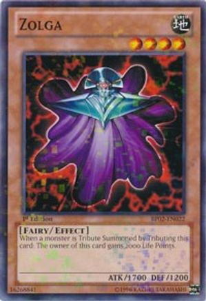 Zolga (Mosaic Rare) (BP02-EN022) - Battle Pack 2: War of the Giants 1st Edition - Premium Yugioh Single from Konami - Just $0.25! Shop now at Game Crave Tournament Store