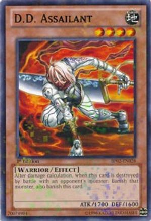 D.D. Assailant (Mosaic Rare) (BP02-EN028) - Battle Pack 2: War of the Giants Unlimited - Premium Yugioh Single from Konami - Just $0.69! Shop now at Game Crave Tournament Store