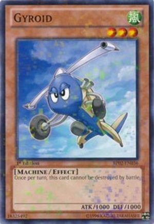Gyroid (Mosaic Rare) (BP02-EN036) - Battle Pack 2: War of the Giants Unlimited - Premium Yugioh Single from Konami - Just $0.95! Shop now at Game Crave Tournament Store
