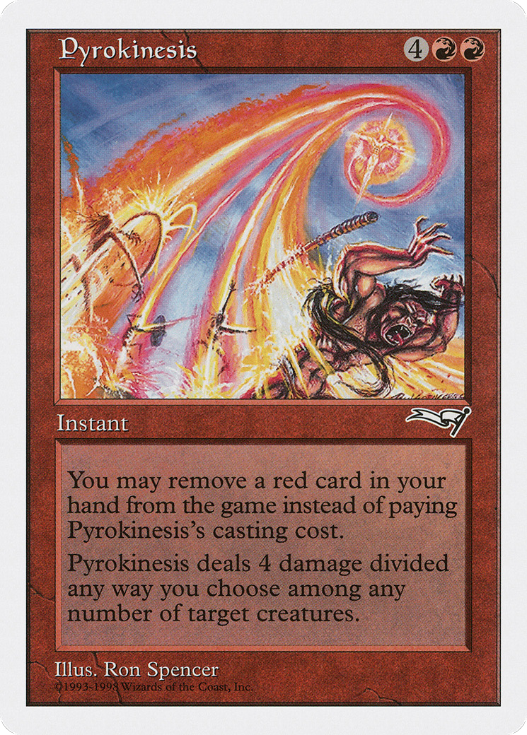 Pyrokinesis (ATH-047) - Anthologies - Premium MTG Single from Wizards of the Coast - Just $0.62! Shop now at Game Crave Tournament Store