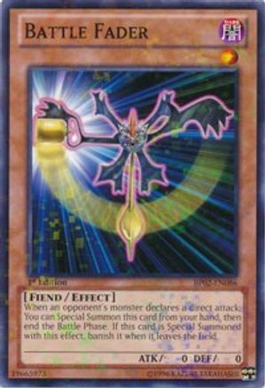 Battle Fader (Mosaic Rare) (BP02-EN086) - Battle Pack 2: War of the Giants Unlimited - Premium Yugioh Single from Konami - Just $2.54! Shop now at Game Crave Tournament Store