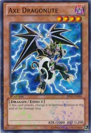 Axe Dragonute (Mosaic Rare) (BP02-EN096) - Battle Pack 2: War of the Giants 1st Edition - Premium Yugioh Single from Konami - Just $0.46! Shop now at Game Crave Tournament Store